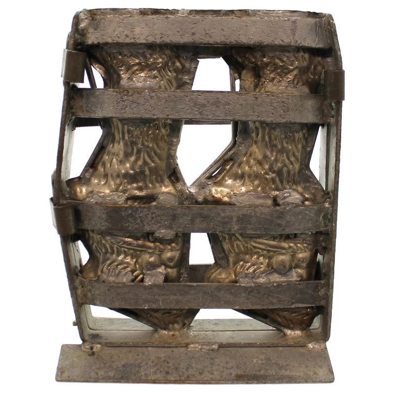 Easter RABBIT CANDY MOLD Metal Double Frame Clips Spring 21917 1 Easter RABBIT CANDY MOLD Metal Double Frame Clips Spring 21917