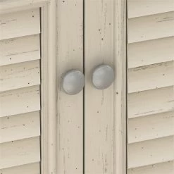 Fairview Small Storage Cabinet With Doors In Antique White - Engineered Wood -High End Kitchen 9c71e0160f376e20 2447 w800 h800 b0 p0