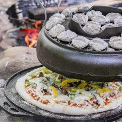 Lodge Cast Iron 14 Inch Cook-It-All Set With Bail Hooks 7 Lodge Cast Iron 14 Inch Cook-It-All Set With Bail Hooks -High End Kitchen a3a15cc70e9a701a 8684 w800 h800 b0 p0