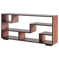 Zen Book Case, Long, Classic Walnut