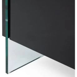 Modern Art Buffet Black Lacquer Cabinets Tempered Glass Base -High End Kitchen a7911ea80dc5eeef 8171 w800 h800 b1 p0