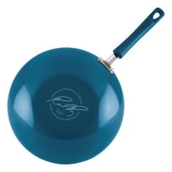 Aluminum Nonstick Stir Fry Pan With Glass Lid, Marine Blue Gradient -High End Kitchen a9e11048080014c9 8497 w800 h800 b1 p0