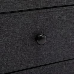 8 Fabric Drawers Steel Frame Double Dresser, Black -High End Kitchen aa51a51700658c5e 8543 w800 h800 b0 p0