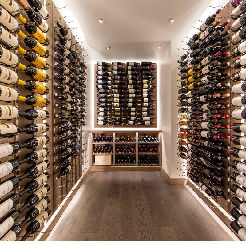 W Series Wine Rack 4 Wall Mounted Metal Bottle Storage, Matte Black, 12 Bottles 5 W Series Wine Rack 4 Wall Mounted Metal Bottle Storage, Matte Black, 12 Bottles - Image 5