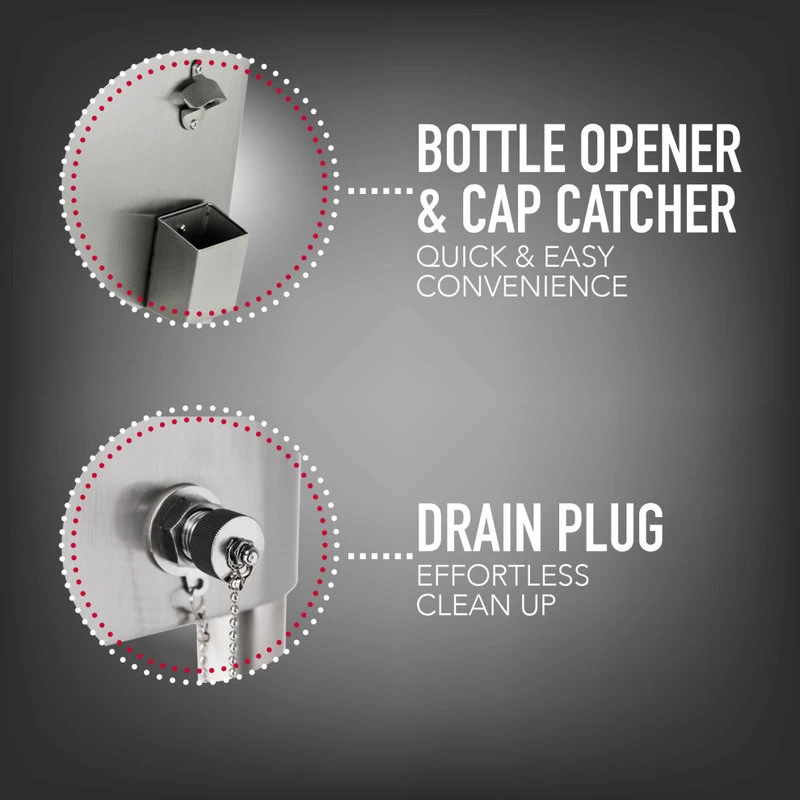 Patio Cooler, Stainless, 80 Qt. 8 Patio Cooler, Stainless, 80 Qt. - Image 8