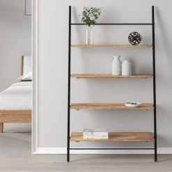 Lasalle Ladder Shelf, Natural 19 Lasalle Ladder Shelf, Natural -High End Kitchen b171be07032ef4df 8648 w800 h800 b0 p0