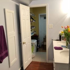 Fruitville Shaker Style Frameless Recessed Wood Pantry Cabinet, 14x44, Primed Gr -High End Kitchen b231fa1202a78f23 7580 w800 h800 b0 p0