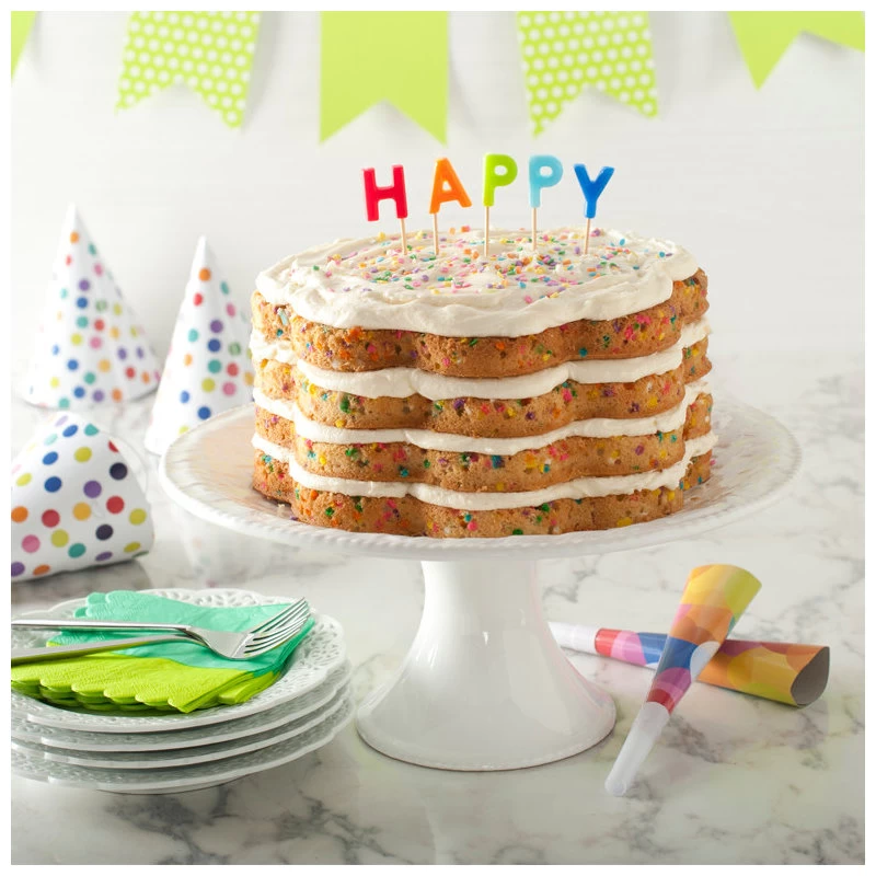 Nordic Ware Celebration Layer Cake Pan, Set Of 2 2 Nordic Ware Celebration Layer Cake Pan, Set Of 2 - Image 2