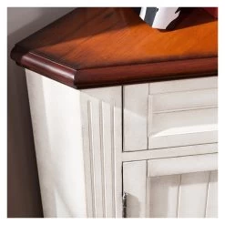 Farmhouse Corner Accent Cabinet Distressed Triangle Cabinet With Doors White 10 Farmhouse Corner Accent Cabinet Distressed Triangle Cabinet With Doors White -High End Kitchen b721d7970efd9311 7235 w800 h800 b0 p0