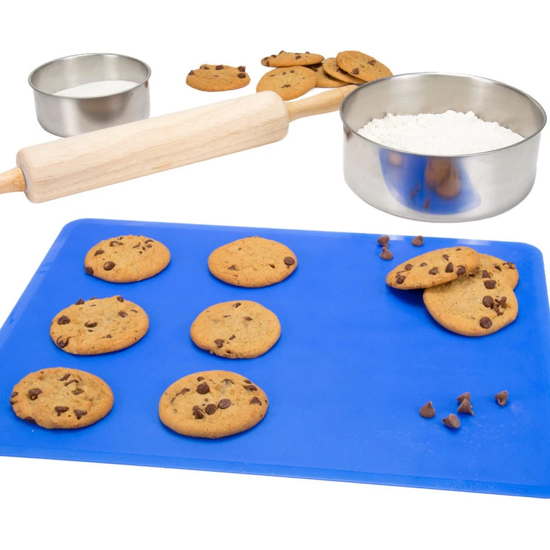 18 Piece Silicone Bakeware Set, Blue 2 18 Piece Silicone Bakeware Set, Blue - Image 2