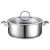 Cooks Standard Classic 7 Quart Stainless Steel Dutch Oven Casserole Stockpot