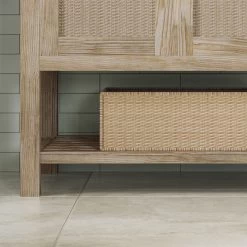 The Kerry Bathroom Vanity, Double Sink, 60", Natural, Freestanding -High End Kitchen bd5114f103d99bba 7519 w800 h800 b0 p0