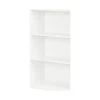 South Shore Furniture South Shore 3 Shelf Modern Wall Bookcase In Pure White