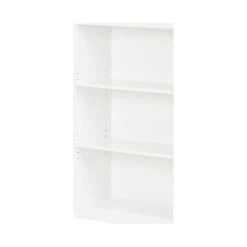 South Shore Furniture South Shore 3 Shelf Modern Wall Bookcase In Pure White