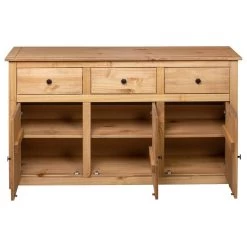 VidaXL Solid Wood Pine Sideboard Panama Range Storage Cabinet Chest Furniture -High End Kitchen bfe104bf009b70ce 5060 w800 h800 b1 p0