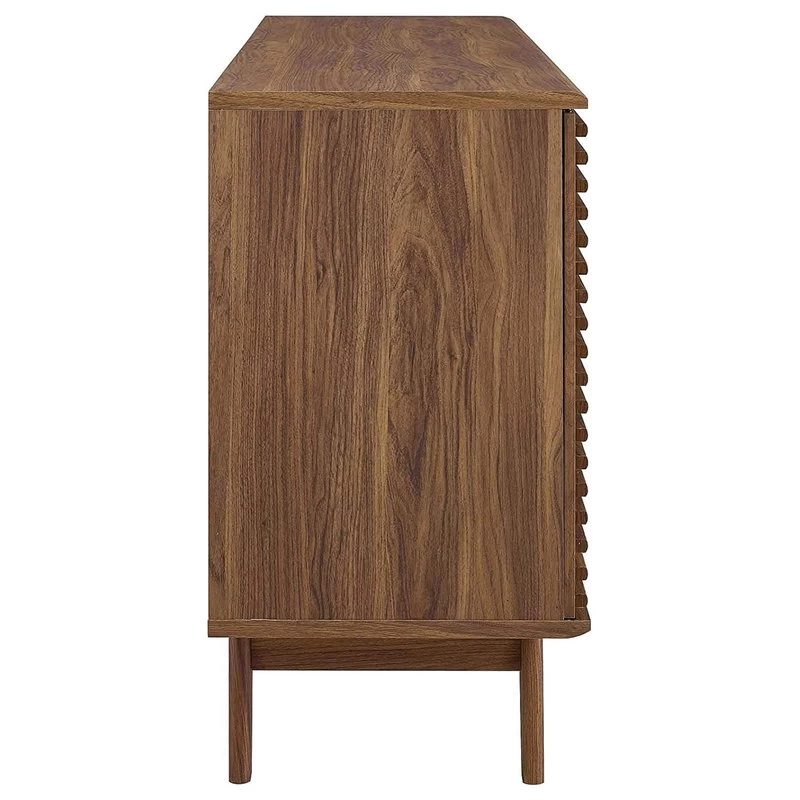 63" Mid-Century Modern Sideboard Buffet Table Or TV Stand 4 63" Mid-Century Modern Sideboard Buffet Table Or TV Stand - Image 4