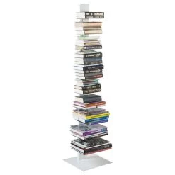 Sapiens 60" Bookcase Tower, White 6 Sapiens 60" Bookcase Tower, White -High End Kitchen c80113420d51c3ce 7960 w800 h800 b1 p0