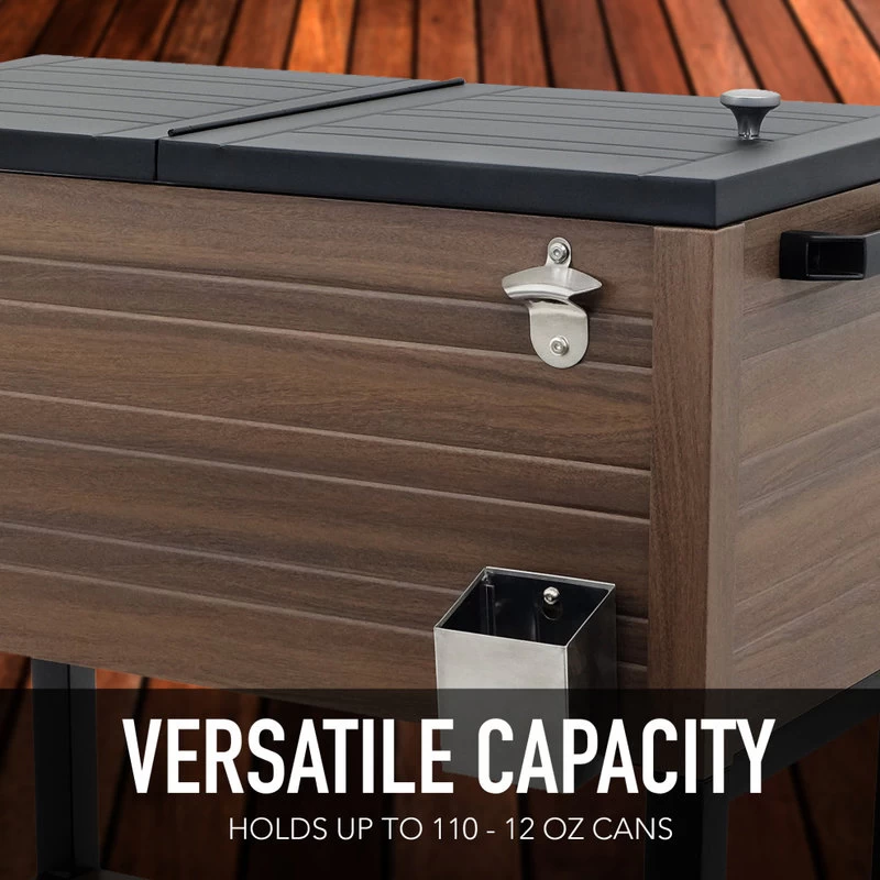 Permasteel 80 Quart Patio Cooler 4 Permasteel 80 Quart Patio Cooler - Image 4