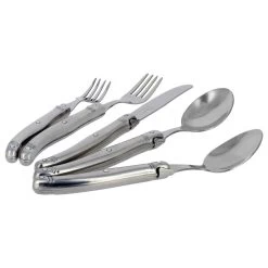 Laguiole 20-Piece Stainless Steel Flatware Set, Service For 4 By French Home -High End Kitchen c8f14d090e0f7cc1 8777 w800 h800 b1 p0