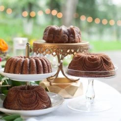 Nordic Ware Gold Cast Aluminum 9 Cup Bundt Quartet Pan 5 Nordic Ware Gold Cast Aluminum 9 Cup Bundt Quartet Pan -High End Kitchen ca512c120a6183bb 4376 w800 h800 b0 p0