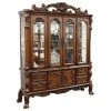 ACME Dresden Hutch And Buffet, Cherry Oak