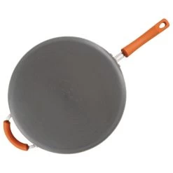 Hard-Anodized Ii Nonstick 14" Skillet, Helper Handle, Gray, Orange Handle 6 Hard-Anodized Ii Nonstick 14" Skillet, Helper Handle, Gray, Orange Handle -High End Kitchen cd71f54506c35792 8218 w800 h800 b1 p0