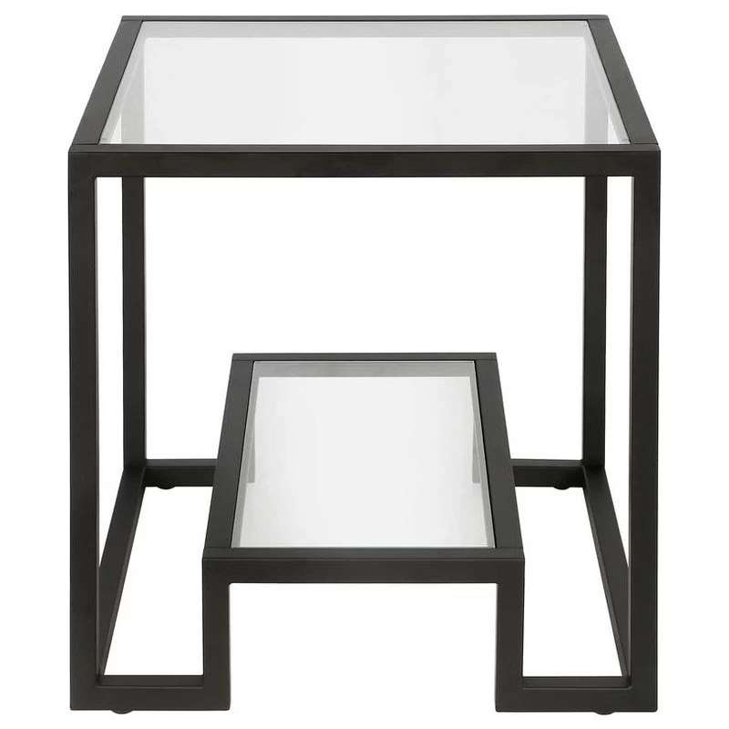 Hudson & Canal Athena Side Table, Blackened Bronze 1 Hudson & Canal Athena Side Table, Blackened Bronze