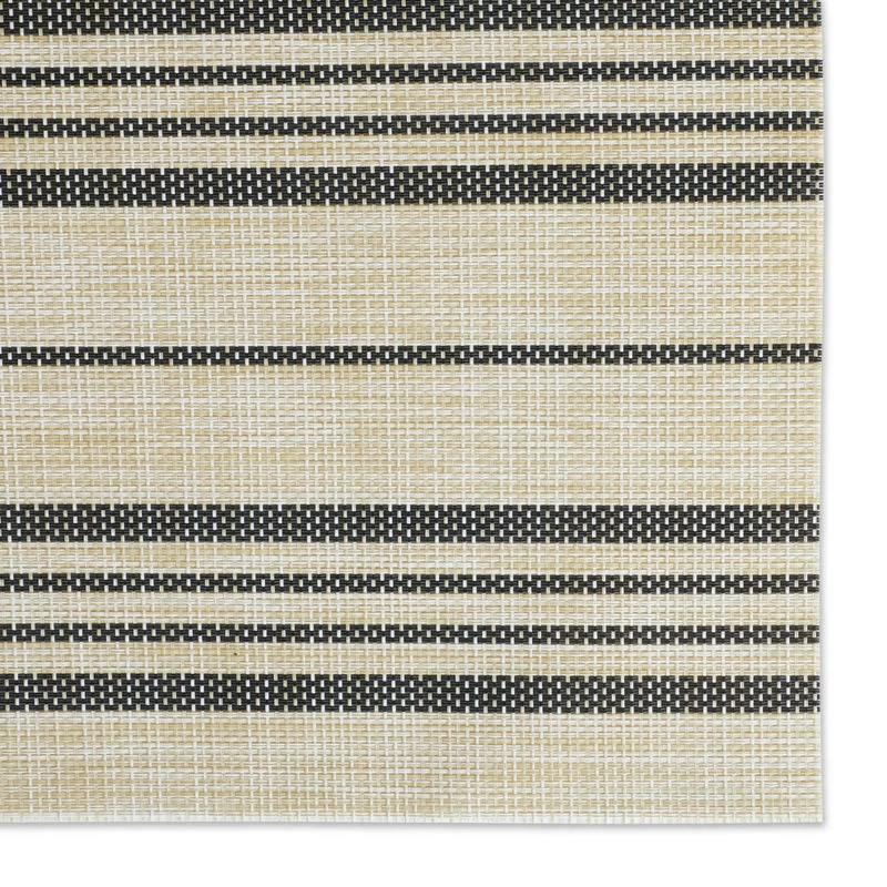 Black Farmhouse Stripe Pvc Woven Placemat Set Of 6 5 Black Farmhouse Stripe Pvc Woven Placemat Set Of 6 - Image 5
