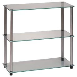 Convenience Concepts Designs2Go Classic Glass 3 Shelf Bookshelf R2-160 6 Convenience Concepts Designs2Go Classic Glass 3 Shelf Bookshelf R2-160 -High End Kitchen d38148eb002d834c 9390 w800 h800 b1 p0