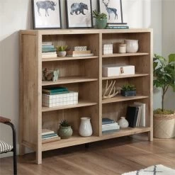 Sauder Pacific View Engineered Wood Bookcase In Prime Oak 8 Sauder Pacific View Engineered Wood Bookcase In Prime Oak -High End Kitchen d3d1994b038940e4 9414 w800 h800 b0 p0