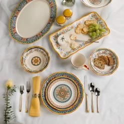 Euro Ceramica Duomo 16-Piece Dinnerware Set -High End Kitchen d6b110330da0d266 4338 w800 h800 b0 p0