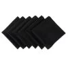 Black Napkin Set/6