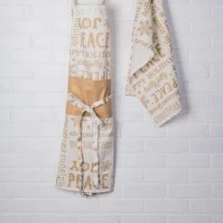 Gold Christmas Collage Chef Apron 11 Gold Christmas Collage Chef Apron -High End Kitchen d9c1022b0d9e6039 7038 w800 h800 b0 p0