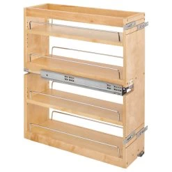 Wood Base Cabinet Pull Out Organizer With Soft Close, 10.5" 14 Wood Base Cabinet Pull Out Organizer With Soft Close, 10.5" -High End Kitchen da91fcbd0258576c 8032 w800 h800 b1 p0