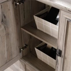 Sauder Palladia Engineered Wood And Metal 3-Shelf Bookcase In Split Oak 7 Sauder Palladia Engineered Wood And Metal 3-Shelf Bookcase In Split Oak -High End Kitchen db11f5670e387f0e 4112 w800 h800 b0 p0