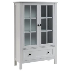 Miranda White Accent Cabinet