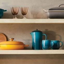 Le Creuset French Press -High End Kitchen deep teal g10
