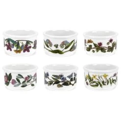 Portmeirion Botanic Garden 5-Ounce Ramekins, Set Of 6
