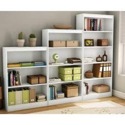 South Shore Furniture South Shore Axess 4-Shelf Bookcase, Pure White 7 South Shore Furniture South Shore Axess 4-Shelf Bookcase, Pure White -High End Kitchen e2115b9709964e8c 4473 w800 h800 b0 p0