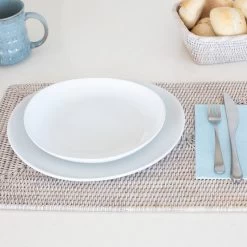 Artifacts Rattan Rectangular Placemat, White Wash -High End Kitchen e5e1713b0022aef8 1417 w800 h800 b0 p0