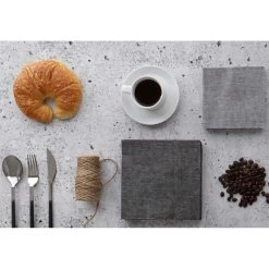 Printed Ultra Luxury Linen Like Paper Napkins, Denim, Guest -High End Kitchen e93160d20cfe7f87 8780 w800 h800 b0 p0