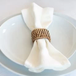 Artifacts Rattan Oval Napkin Rings 6 Piece Set, Honey Brown -High End Kitchen eb6164750fb97988 1354 w800 h800 b0 p0