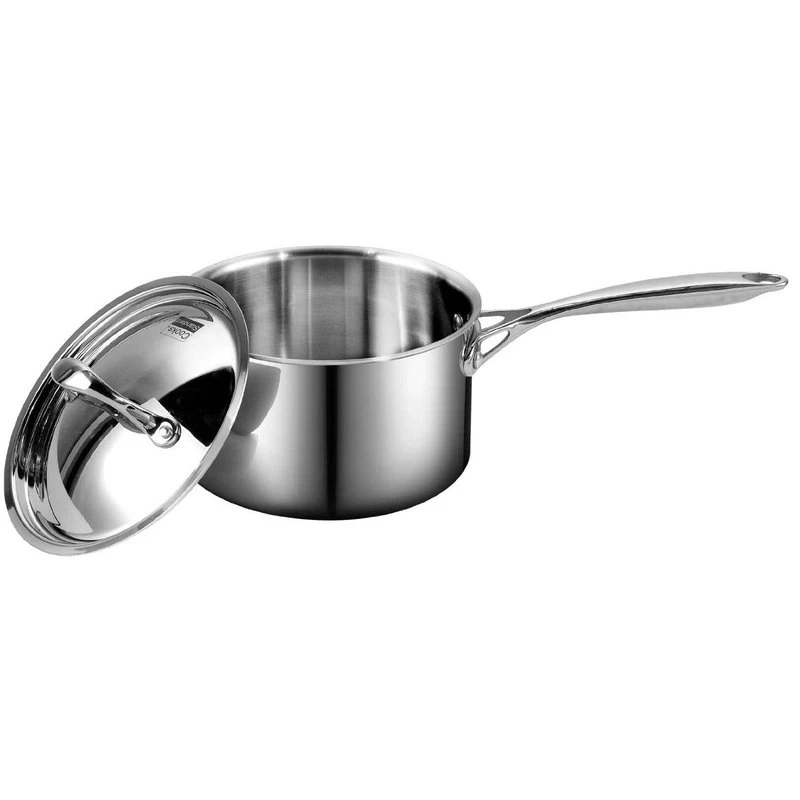 Cooks Standard Multi-Ply Clad Stainless-Steel Covered Sauce Pan, 1.5-Quart 1 Cooks Standard Multi-Ply Clad Stainless-Steel Covered Sauce Pan, 1.5-Quart