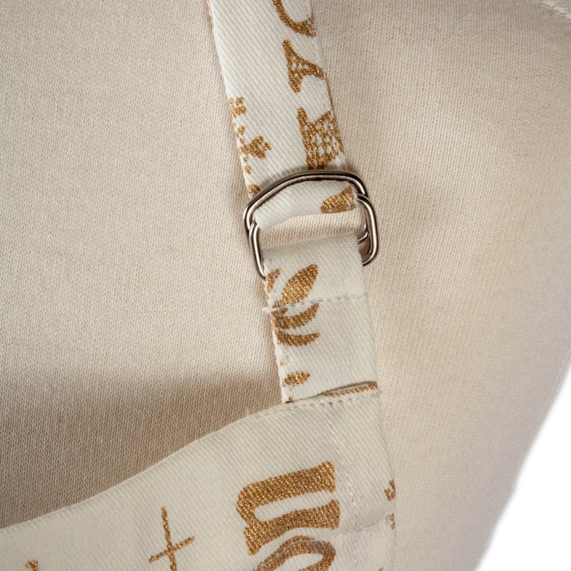 Gold Christmas Collage Chef Apron 6 Gold Christmas Collage Chef Apron - Image 6