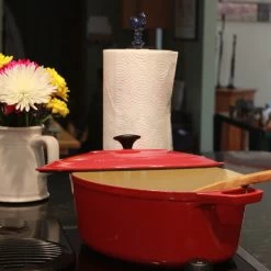 Chasseur 7.1-quart French Enameled Cast Iron Round Dutch Oven, Red -High End Kitchen f0e1c70f0ba4fa46 8661 w800 h800 b0 p0