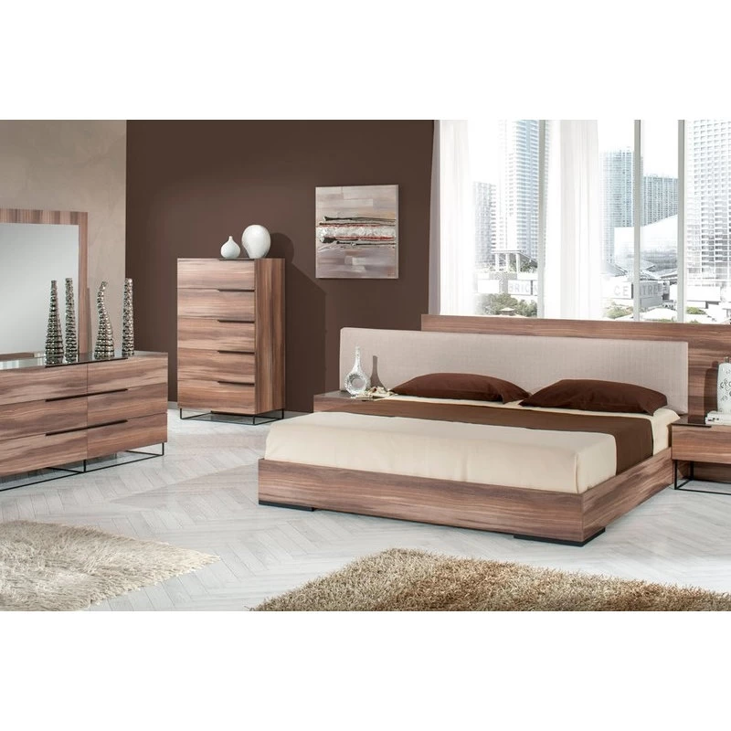 Nova Domus Matteo Italian Modern Walnut Chest 5 Nova Domus Matteo Italian Modern Walnut Chest - Image 5