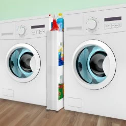 Mobile Shelving Unit Organizer With 3 Large Storage Baskets By Everyday Home 7 Mobile Shelving Unit Organizer With 3 Large Storage Baskets By Everyday Home -High End Kitchen f371b96a0a4e7de6 3479 w800 h800 b0 p0