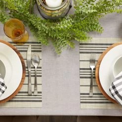 Black Farmhouse Stripe Pvc Woven Placemat Set Of 6 14 Black Farmhouse Stripe Pvc Woven Placemat Set Of 6 -High End Kitchen f681c1b20e9744b1 4700 w800 h800 b0 p0
