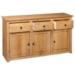 VidaXL Solid Wood Pine Sideboard Panama Range Storage Cabinet Chest Furniture -High End Kitchen fa51f284009b70cd 5060 w800 h800 b1 p0