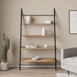 Lasalle Ladder Shelf, Natural 18 Lasalle Ladder Shelf, Natural -High End Kitchen fbc1ca09032ef4c9 8648 w800 h800 b0 p0